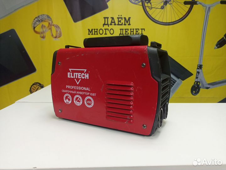 Сварочный аппарат Elitech аис 180д/рассрочка