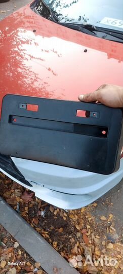 Рамка,подиум под номер Mitsubishi Lancer X