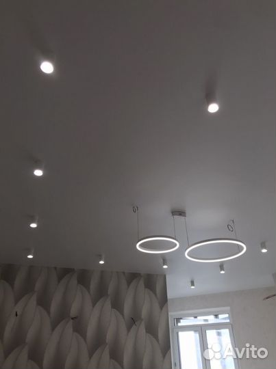 Натяжные потолки любой сложности