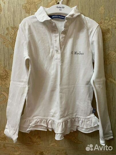 Рубашка для девочки 8 лет