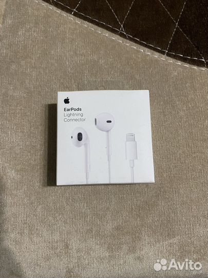 Наушники apple earpods lightning