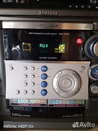 Музыкальный центр samsung, с блютуз, юсб