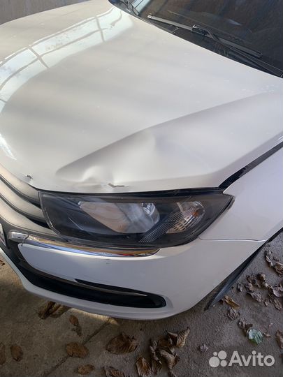 Капот granta фл