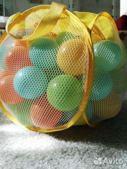 Шарики для бассейна 75 шт детские