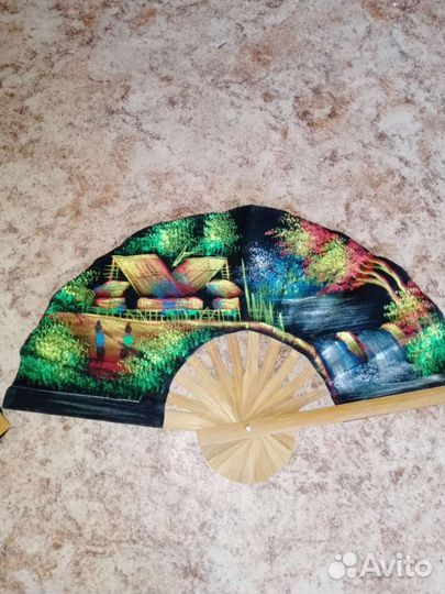 Веер интерьерный