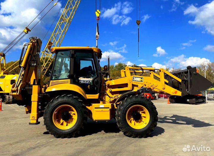 Экскаватор-погрузчик Shanmon 388H, 2024