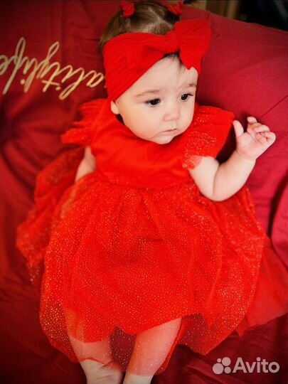 Платье для девочки 80