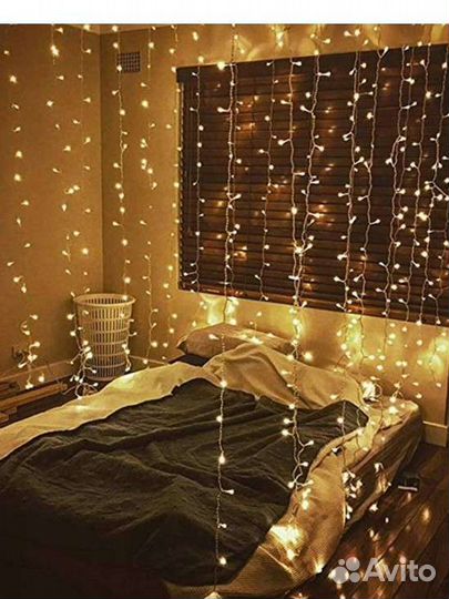 Гирлянда штора