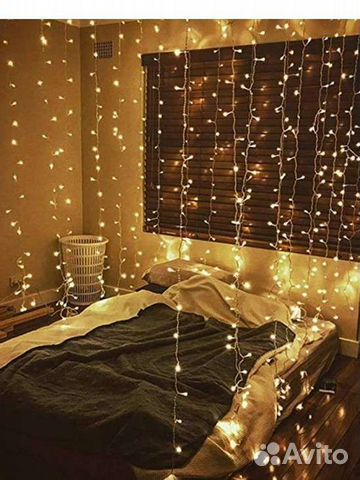 Гирлянда штора