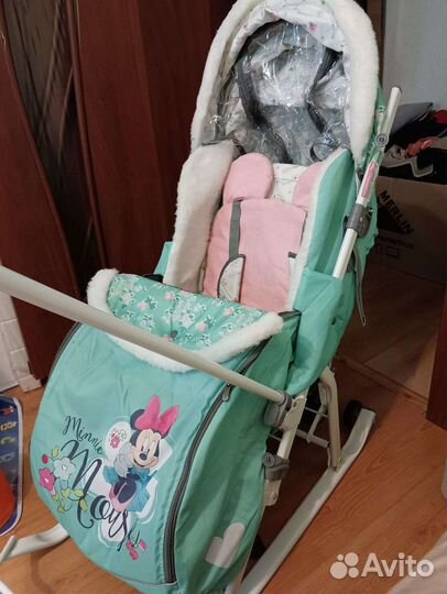 Коляска санки