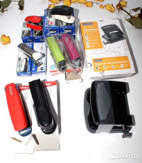 Степлер и антистеплер (ассорти)