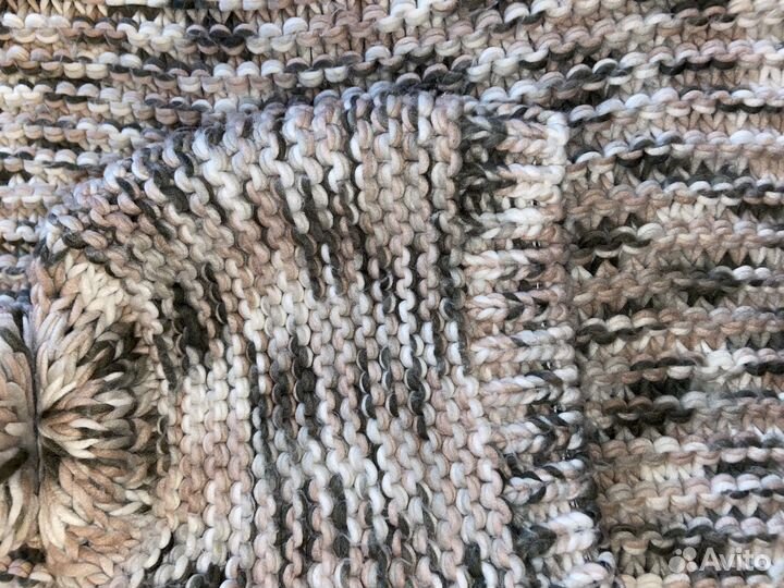 Комплект шапка и шарф снуд женский