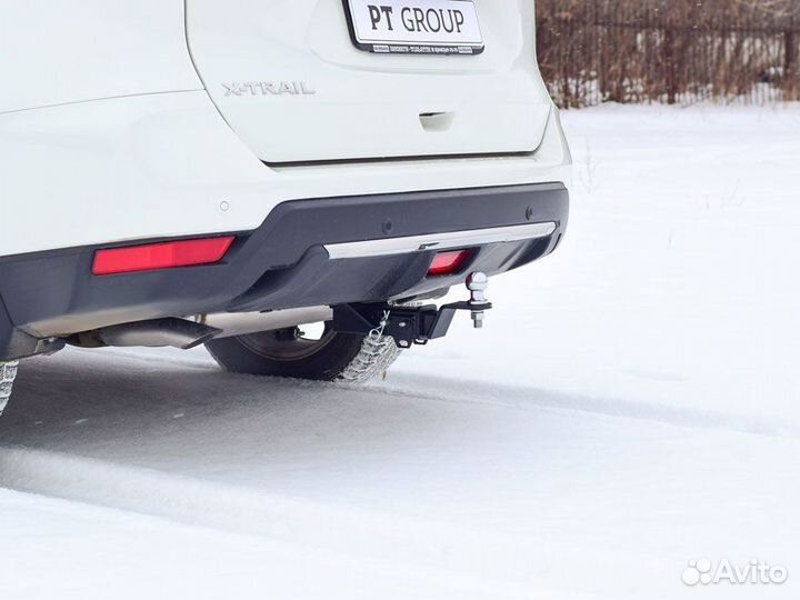 Фаркоп под квадрат Nissan X-Trail T32, 2013-2019 п