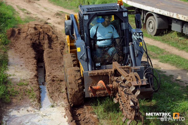 Траншеекопатель для мини-погрузчика xcmg