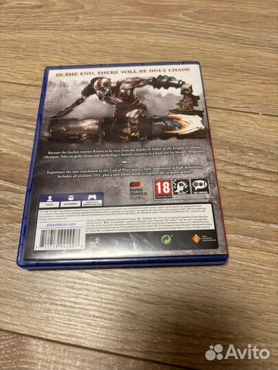 God of war 3 на ps4