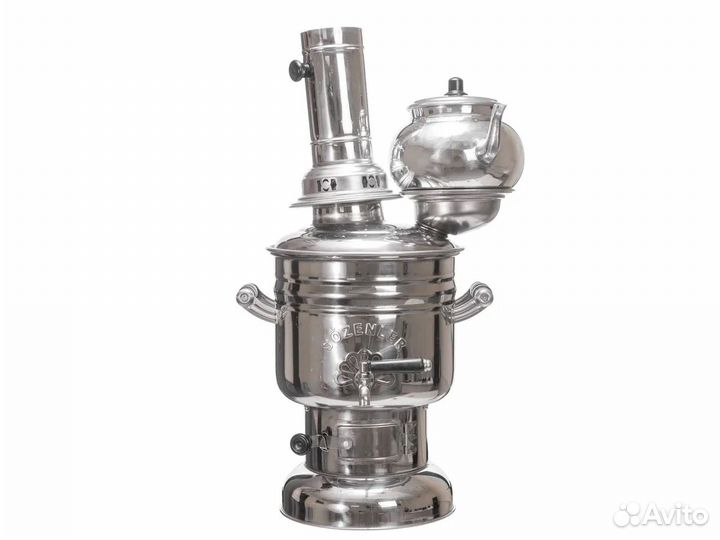 Самовар на дровах турецкий Sozenler 4,5 л
