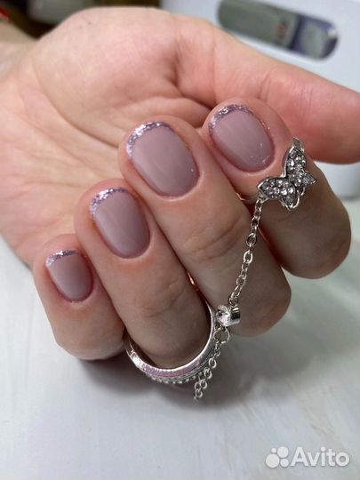 Маникюр с покрытием гель лак (шеллак)