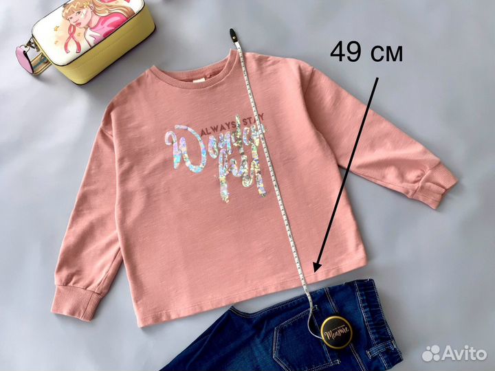 Толстовка для девочки 128 Next Англия
