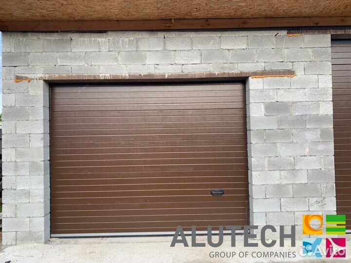 Гаражные ворота alutech