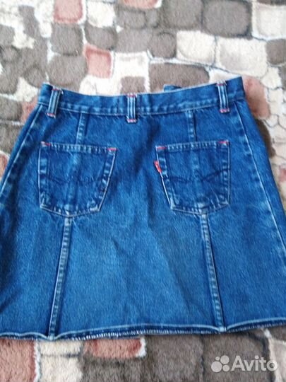 Юбка джинсовая