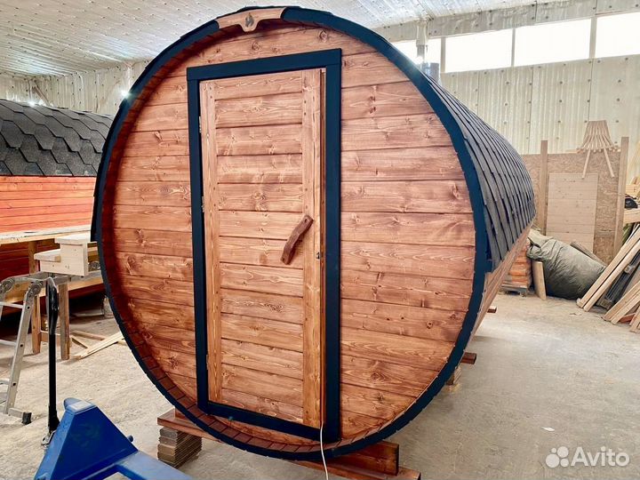 Баня бочка 4 метра