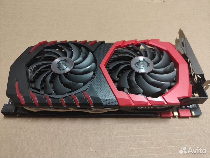 Видеокарта MSI GTX 1080 gaming X+ 8G