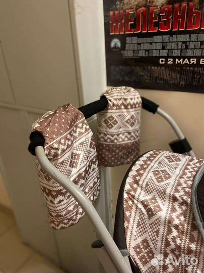 Детские санки коляска