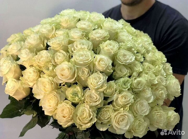 Высокие розы Доставка цветов