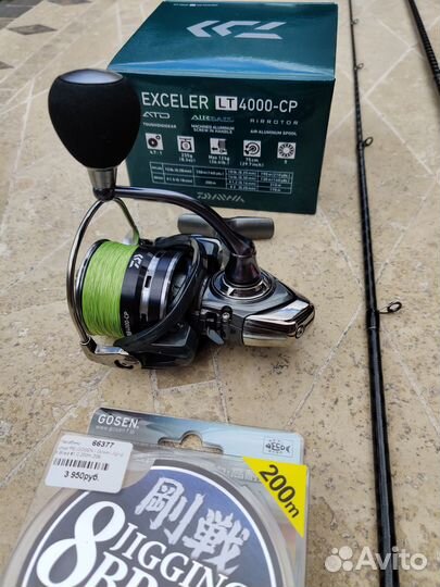 JS company bixod E2 + daiwa 20 exceler LT4000