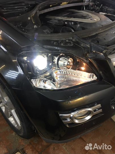 Установка би лед линз в фары