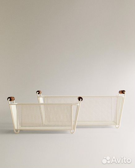 Zara home корзина для хронения