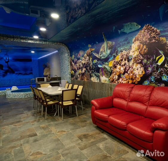 2х этажная Баня сауна с бассейном «Посейдон»