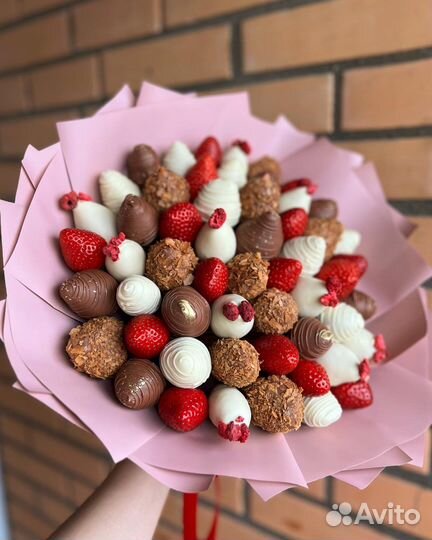 Букет клубника в шоколаде