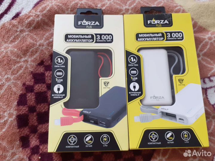 Мобильный аккумулятор forza plus