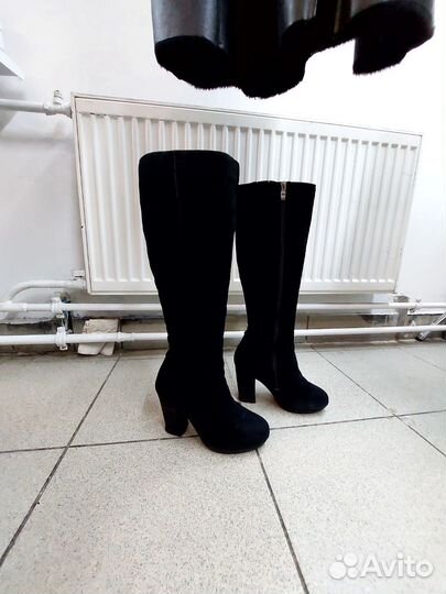 Дубленка+ сапоги