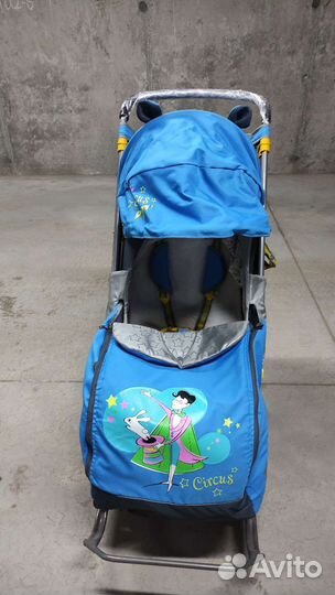 Коляска санки