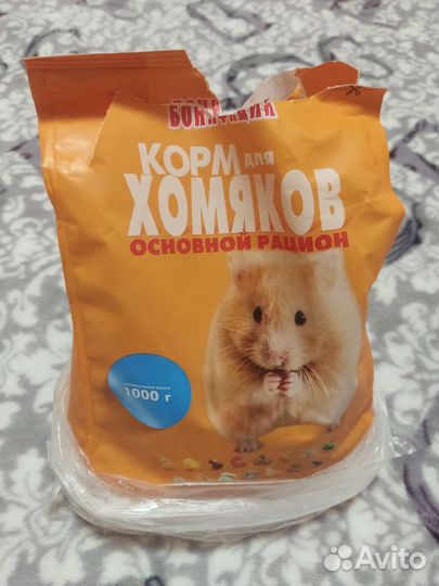 Корм для хомяков