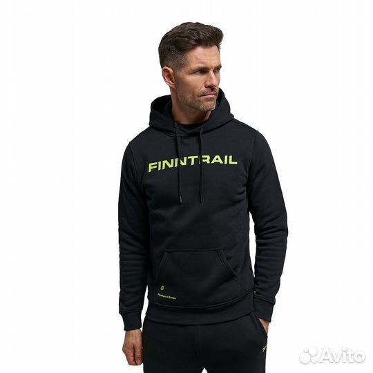 61413 Толстовка Finntrail H-logo 6803 black