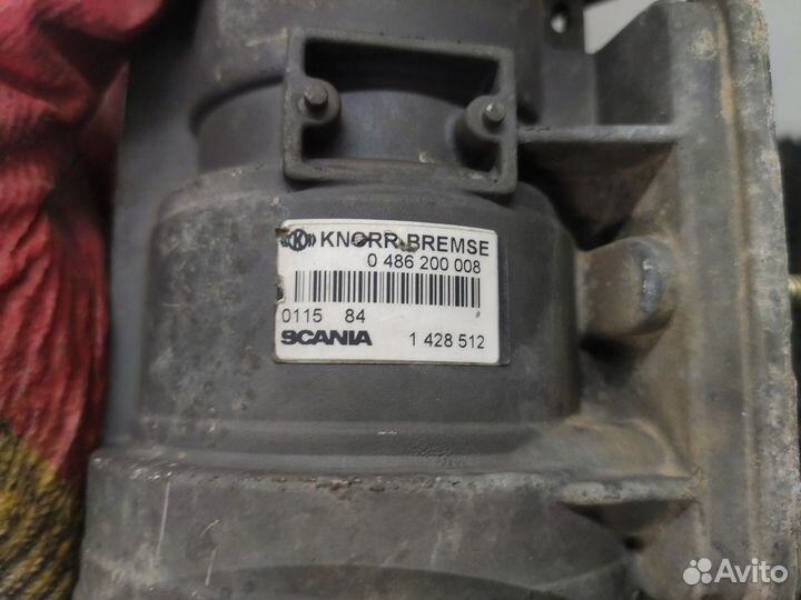 Кран тормозной Scania 4-series, Scania 5-series