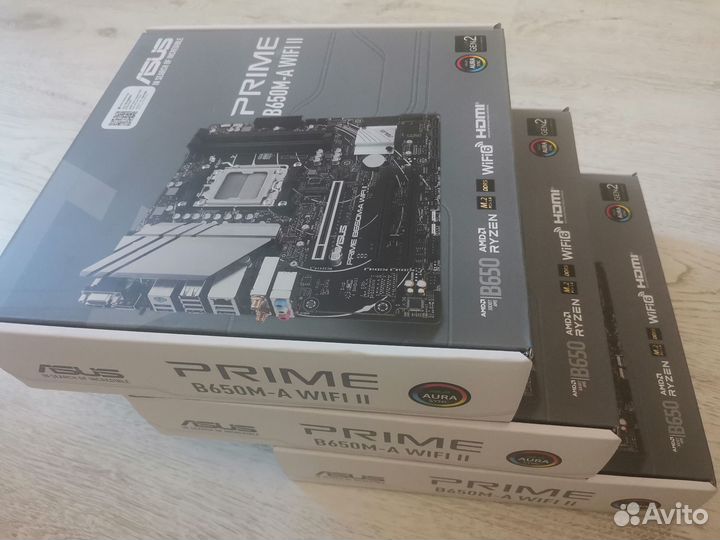 Новая asus prime B650M-A wifi II AM5