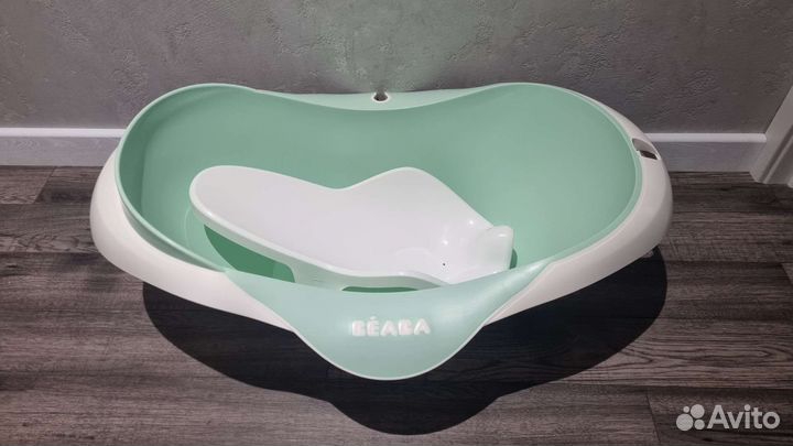 Ванночка beaba + горка для купания