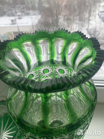 Хрустальная ваза Чехия и Германия