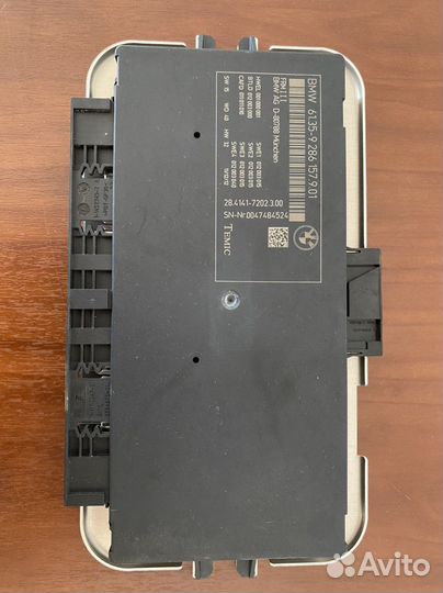 Блок фрм bmw x3 f25 дорестайлинг