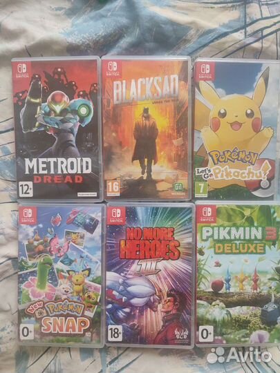 Nintendo switch игры