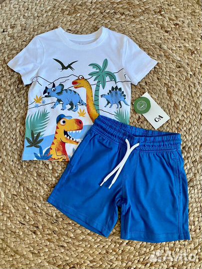 Футболка и шорты C&A (86/92, 92/98)