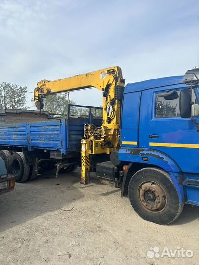 КАМАЗ 65117 с КМУ, 2013