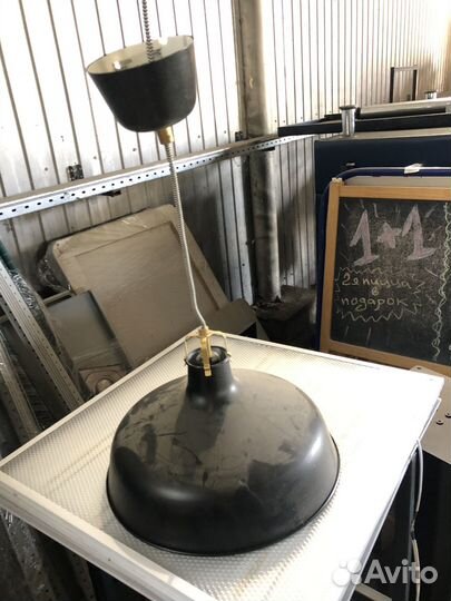 Люстры и светильники бу