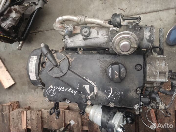 Двигатель бу Volkswagen Golf 1.9 TDI