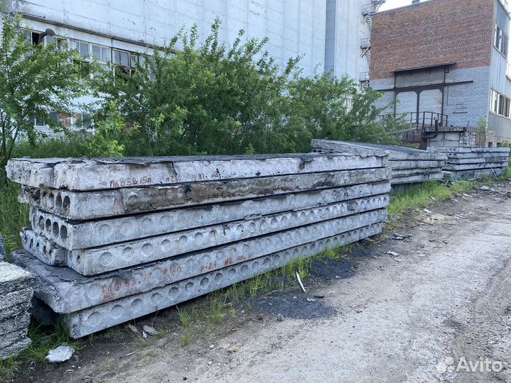 Плиты перекрытия пустотные
