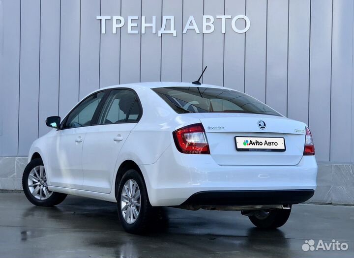 Skoda Rapid 1.6 МТ, 2017, 169 900 км